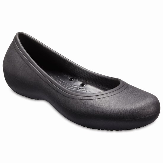Crocs At Pracovná™ Balerinky Damske Čierne | UET218934