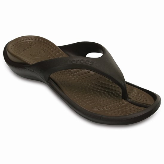 Crocs Athens Zabky Damske Hnede | MEJ041697
