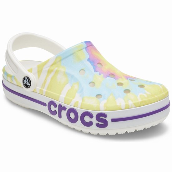 Crocs Bayaband Tie-Dye Sandale Crocs Damske Viacfarebný | TAC964231
