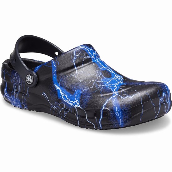 Crocs Bistro Graphic Sandale Crocs Panske Čierne | JRI052643