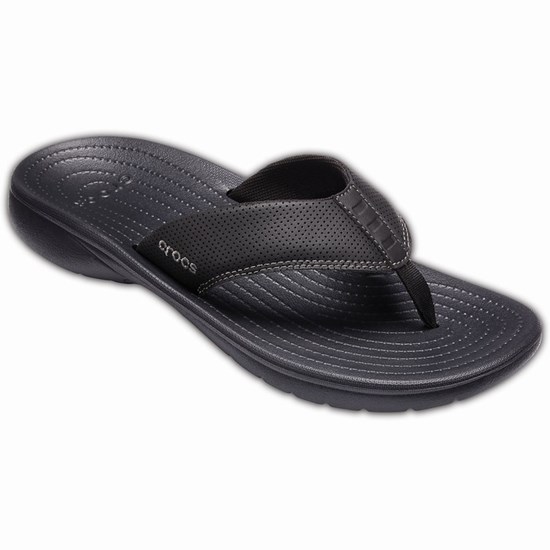 Crocs Bogota Zabky Panske Čierne | TIB562490