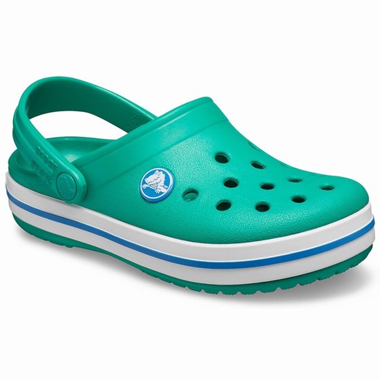 Crocs Crocband™ Sandale Crocs Dievcenske Zelene | QBJ208519