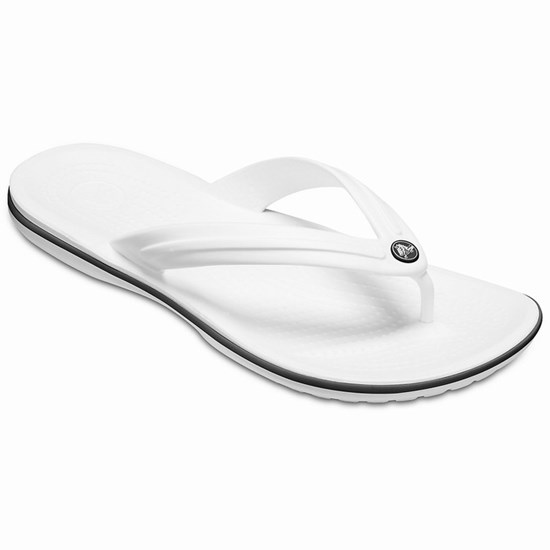 Crocs Crocband™ Zabky Damske Biele | ZJN193620