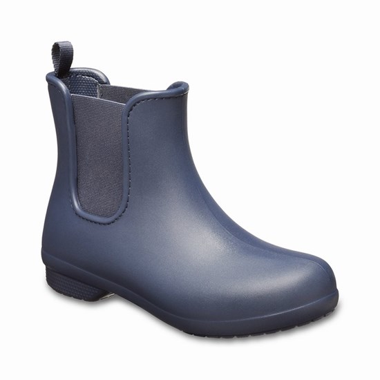 Crocs Freesail Chelsea Cizmy Damske Námornícka Modrá | HXU056279