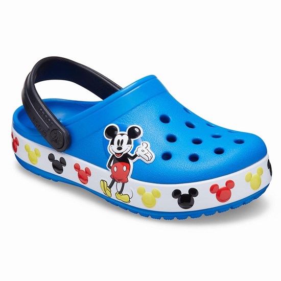 Crocs Fun Lab Disney Mickey Mouse Band Sandale Crocs Dievcenske Modre | SED958314