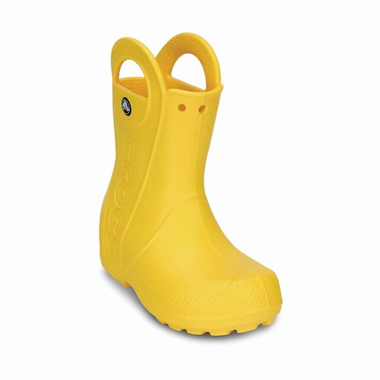 Crocs Handle It Rain Cizmy Chlapcenske Žlté | NAU972158