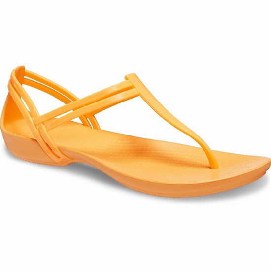Crocs Isabella T-Remienkove Zabky Damske Oranžové | DBU904813