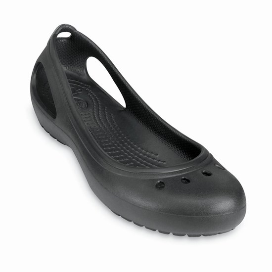 Crocs Kadee Balerinky Damske Čierne | MTC083674