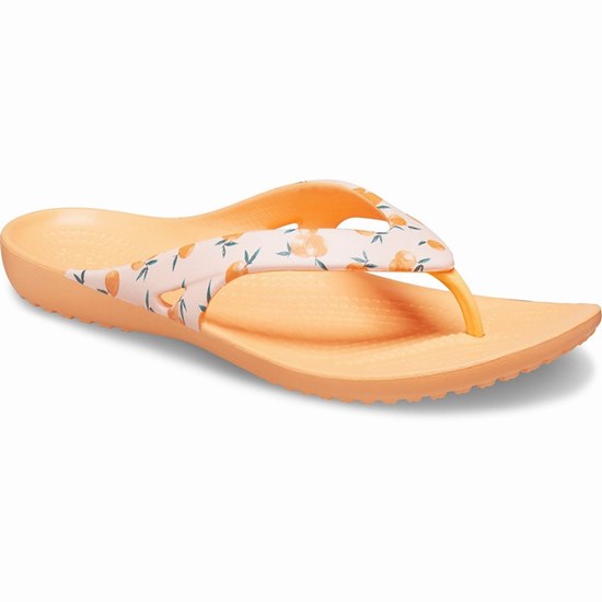 Crocs Kadee II Seasonal Graphic Zabky Damske Oranžové | GVE864250
