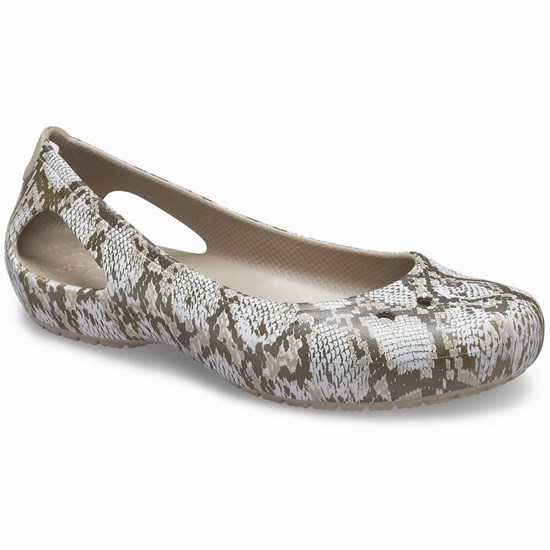 Crocs Kadee Seasonal Printed Balerinky Damske Siva | FJG176598