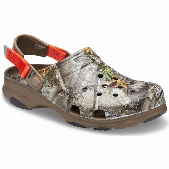 Crocs Klasické All-Terrain Realtree Edge® Sandale Crocs Panske Hnedožltý | YLK263178