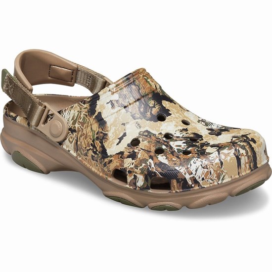 Crocs Klasické All-Terrain Veil Whitetail™ Sandale Crocs Panske Hnedožltý | MLA618543