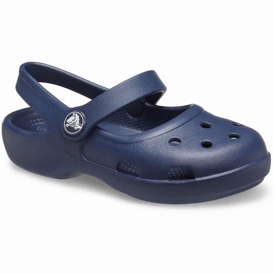Crocs Klasické Mary Jane Balerinky Dievcenske Námornícka Modrá | QJS218057