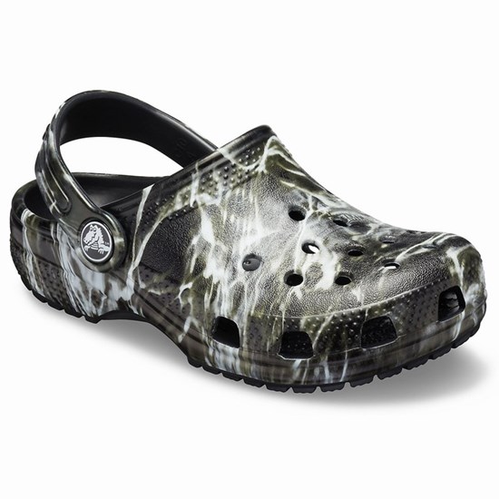 Crocs Klasické Mossy Oak® Elements™ Sandale Crocs Chlapcenske Čierne | RMI051374