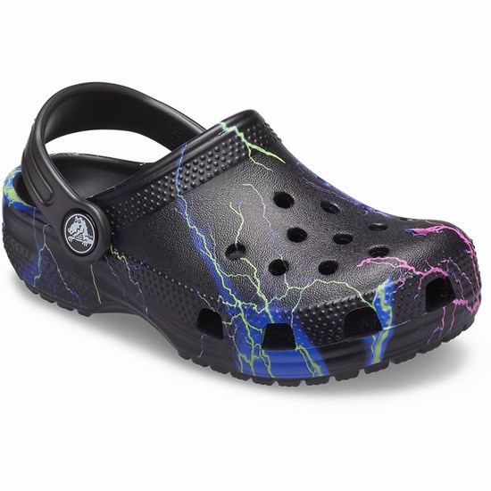 Crocs Klasické Out of This World Sandale Crocs Dievcenske Čierne | ZYL824569
