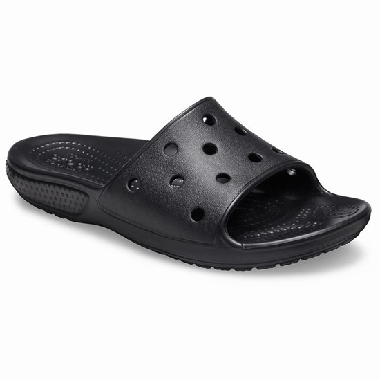 Crocs Klasické Sandale Chlapcenske Čierne | JGP315780