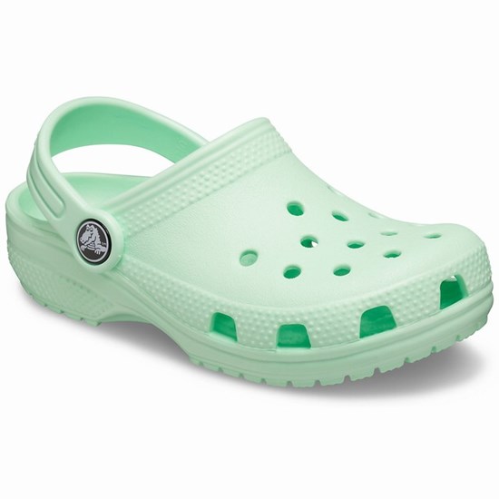 Crocs Klasické Sandale Crocs Chlapcenske Zelene | AYG645703