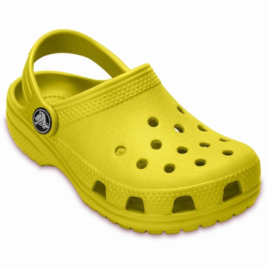 Crocs Klasické Sandale Crocs Chlapcenske Citrón | JEV591467