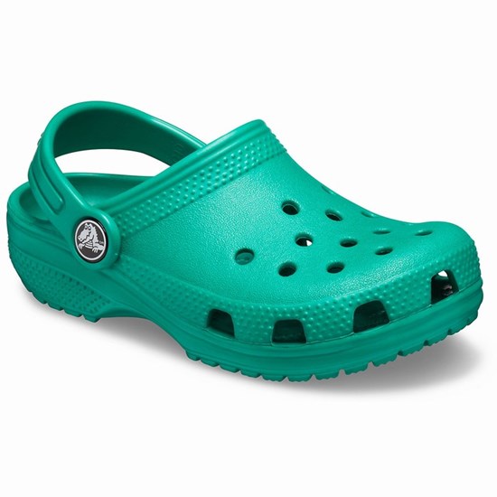 Crocs Klasické Sandale Crocs Chlapcenske Zelene | UHD795231