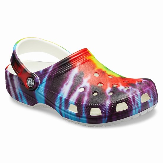 Crocs Klasické Tie-Dye Graphic Sandale Crocs Panske Viacfarebný | ARM382197