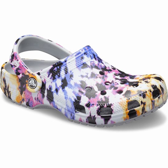 Crocs Klasické Tie-Dye Mania Sandale Crocs Damske Viacfarebný | SKF164037