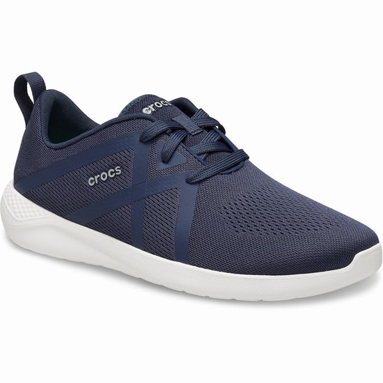 Crocs LiteRide™ Modform Cipkovane Tenisky Panske Námornícka Modrá | JKT368091