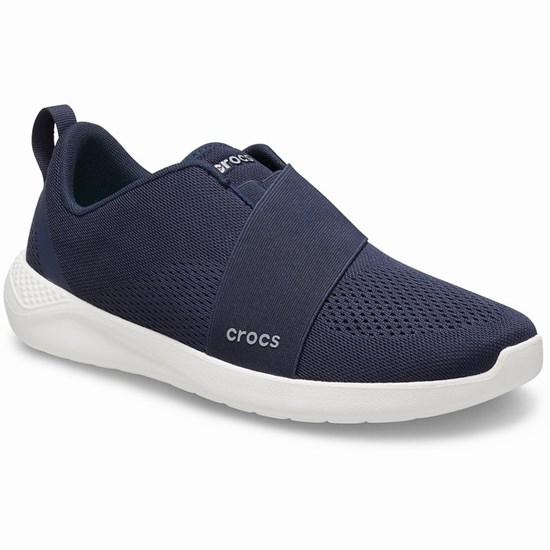 Crocs LiteRide™ Modform Slip-On Tenisky Panske Námornícka Modrá | WYQ587130