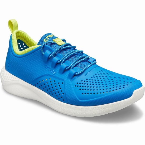 Crocs LiteRide™ Pacer Tenisky Chlapcenske Modre | LSG954170