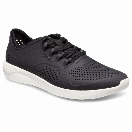 Crocs LiteRide™ Pacer Tenisky Panske Čierne | ICQ806394