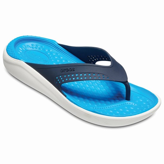 Crocs LiteRide™ Zabky Damske Námornícka Modrá | DRP026345