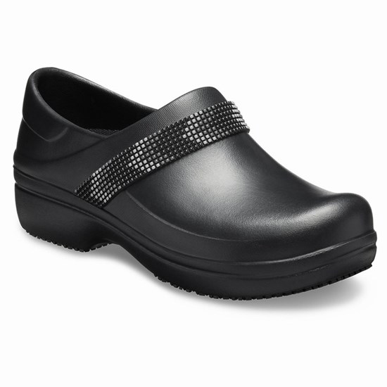 Crocs Neria Pro II Embellished Sandale Crocs Damske Čierne | YOV358469