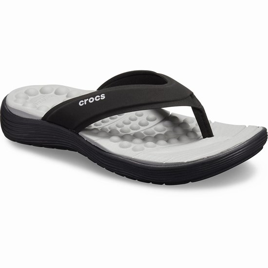 Crocs Reviva™ Zabky Damske Čierne | BCG459081