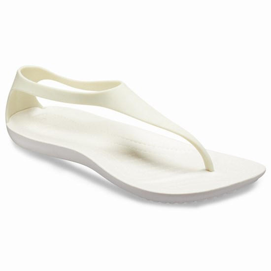 Crocs Sexi Zabky Damske Biele | BJY687531