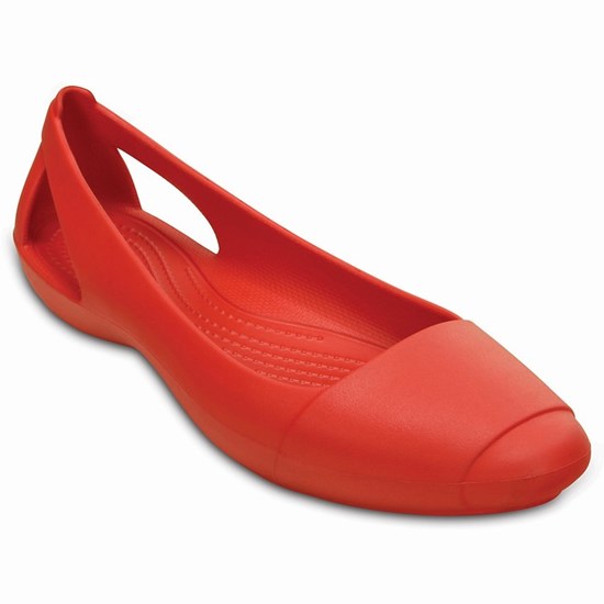 Crocs Sienna Balerinky Damske Červené | PQG057631