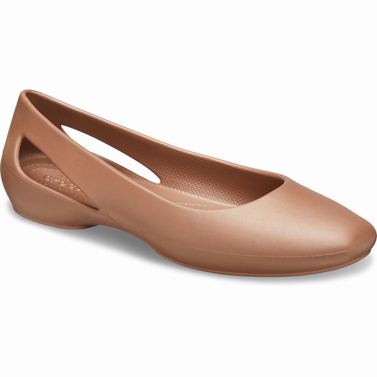 Crocs Sloane Balerinky Damske Hnede | TBU526704