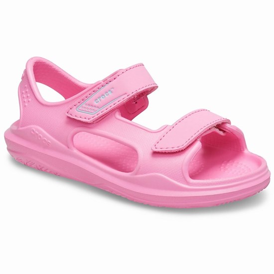 Crocs Swiftwater™ Expedition Sandale Chlapcenske Ruzove | VPT806542