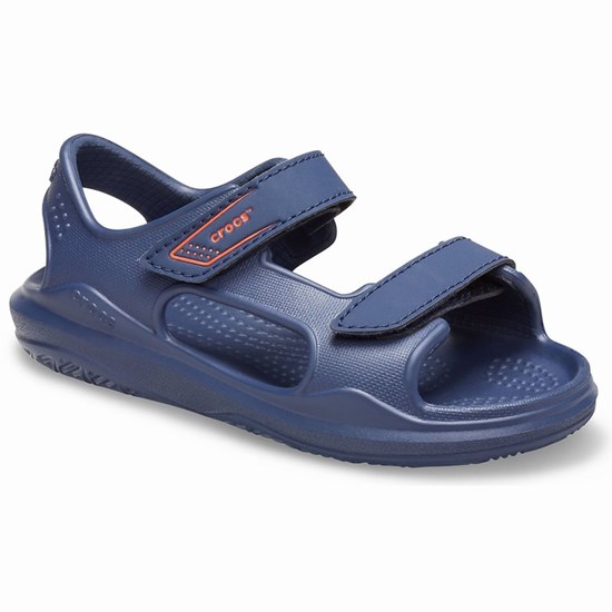 Crocs Swiftwater™ Expedition Sandale Dievcenske Námornícka Modrá | OZK864297