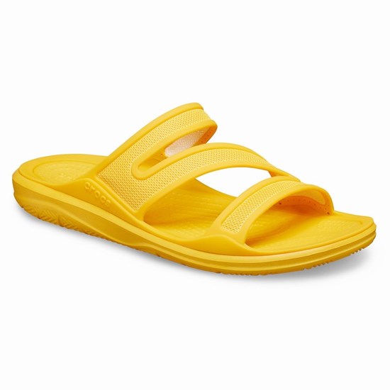 Crocs Swiftwater™ Telluride Sandale Damske Citrón | CEQ574891