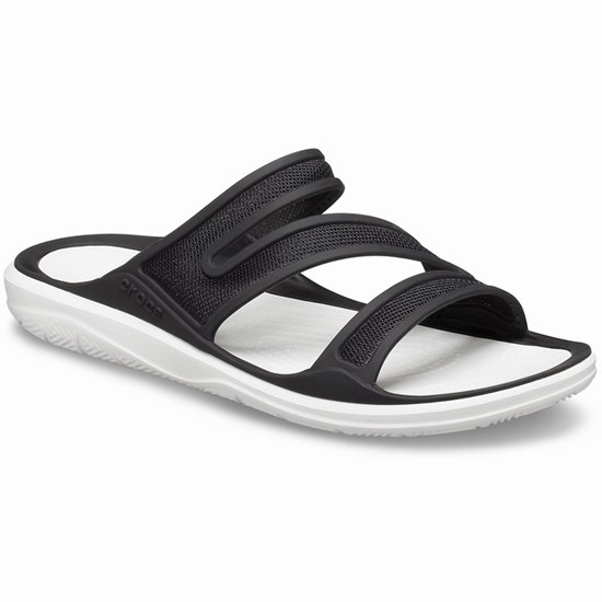 Crocs Swiftwater™ Telluride Sandale Damske Čierne | RQJ712658