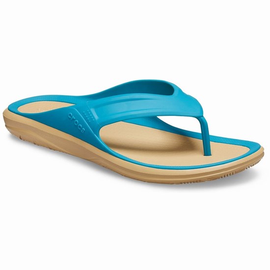 Crocs Swiftwater™ Wave Sandale Panske Modre | CXS815236