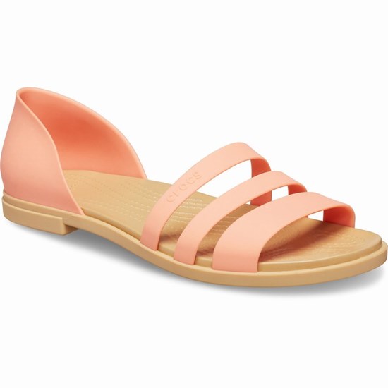 Crocs Tulum Open Balerinky Damske Koralove | VYJ325069