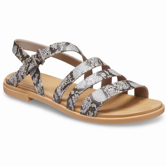 Crocs Tulum Sandale Damske Siva | UDB580716
