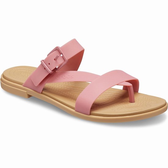 Crocs Tulum Spicou Post Zabky Damske Ruzove | LMO627489